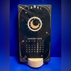 Molly & Rex 12 month Mini Desk Calendar